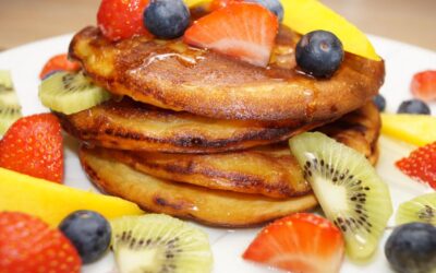 Amerikanischen Pfannekuchen