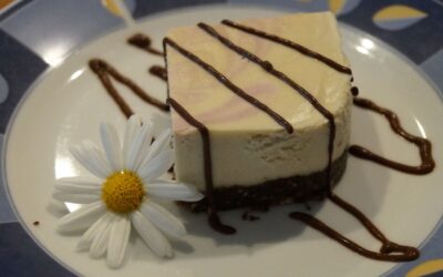 Rohe Erdbeer Cheesecake