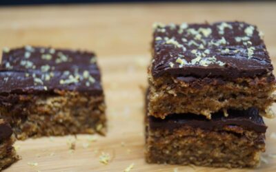 Schoko Nuss Karotten Brownies