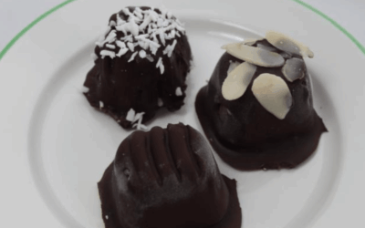 Veganes Eiskonfekt